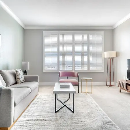 Ferienwohnung Santana Row 2Br W Gym Pool Nr Highways Sfo-1326